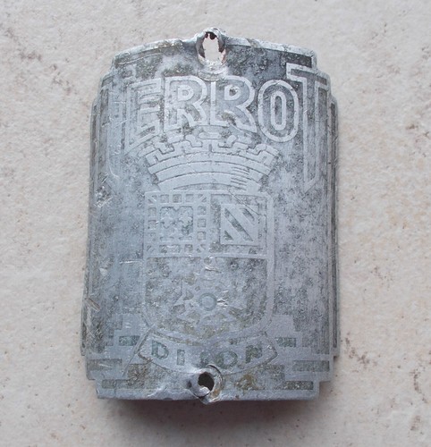 Ancienne plaque vélo terrot - ancienne,