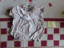 vêtement poupon poupée COROLLE Calin matin rieur 1995 30cm