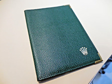 PORTEFEUILLE-CARTES-PASSEPORT ROLEX CARD HOLDER CUIR ANGLE RENFORCES-68 08 55,