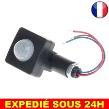 ✅Détecteur De Mouvement Projecteur LED Ultramince Avec Interrupteur PIR Réglable