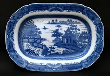 Antique Blue and White