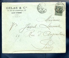 gelas & cie saint étienne 1906    n°323