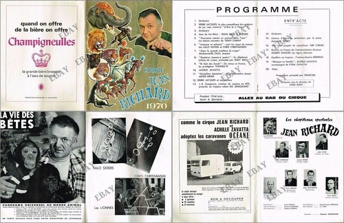 Programme cirque circus - programme, cirque/circus