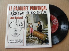 DISQUE 45T  DE  JEAN COUTAREL