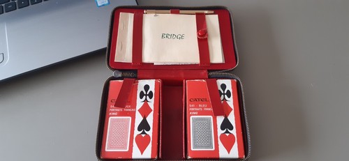 Jeu bridge ancien boîte - de,