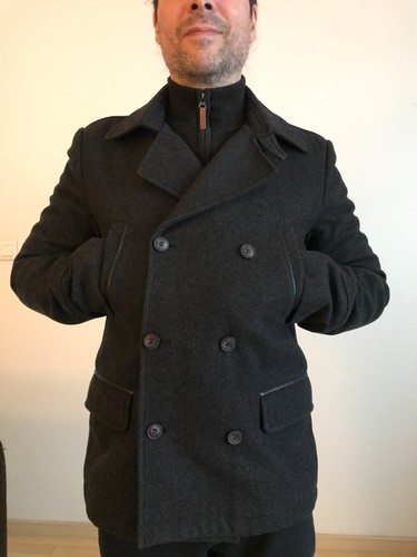 Veste style caban anthracite