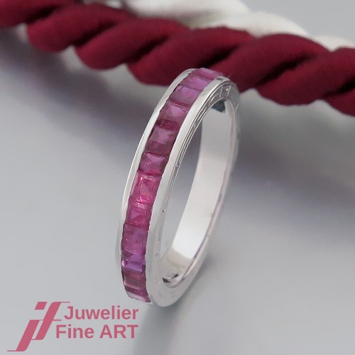 Bague rubis avec - ,