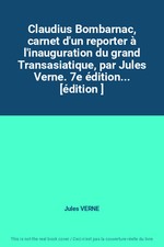 Claudius Bombarnac, carnet