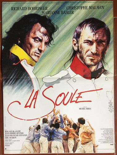 Affiche soule michel sibra - soule,