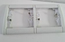 Plaque double horizontale SILEX  LEGRAND SAGANE 85017 interrupteur prise