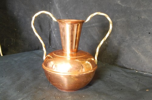 Vase cuivre vintage - en, "