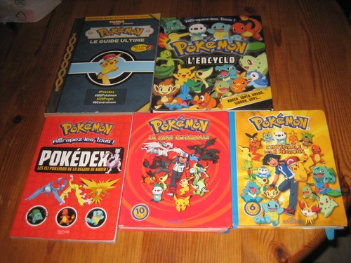 Lot livres pokemon - lot,