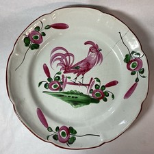 Assiette Décor Au Coq Niché