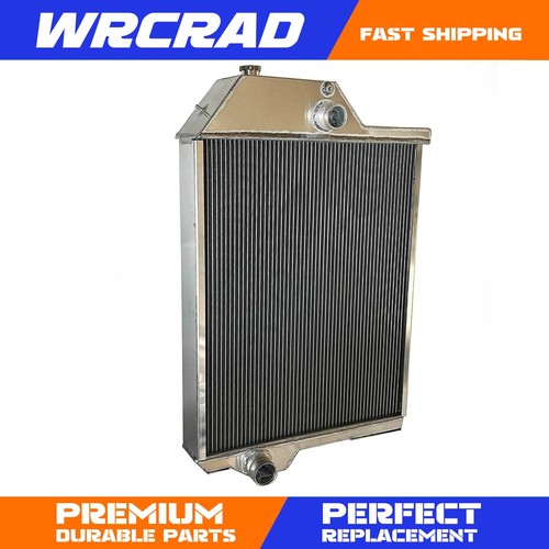 Aluminum tractor radiator - aluminum, fits