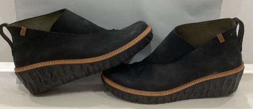 Women black leather el - women's,