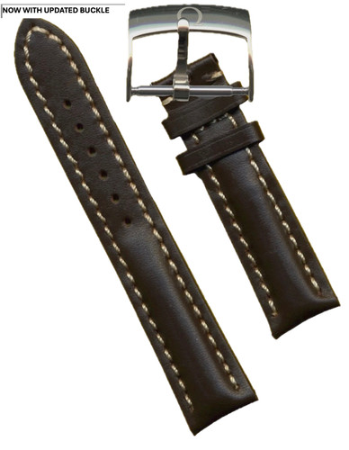 Bracelet cuir noir épais - noir,