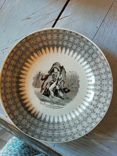 Assiette creil montereau - assiette,