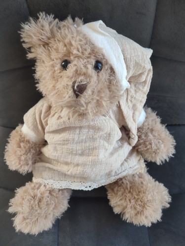 Doudou peluche ours marron - doudou,