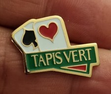 TAPIS VERT PIN'S RARE, COLLECTION, VINTAGE COLLECTOR