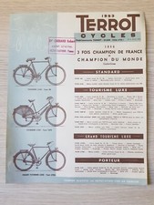 publicité d'époque vélo