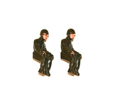 Vintage Jouet Ancien - figurines soldats - Camion militaire CIJ - JEP - JOUSTRA