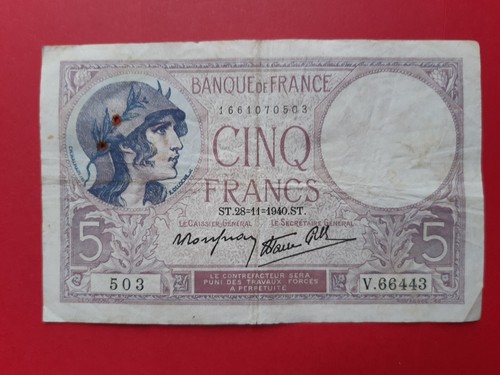 France billet de - billet,