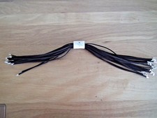 1 Cordon Collier Cuir Marron