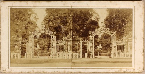 Paris jardin art - paris, forgé
