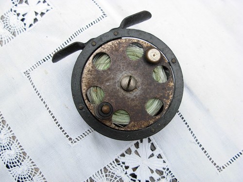 Moulinet pêche ancien - de,