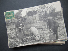 Lot de 60 Cartes Postales Anciennes - Département du LOT (46)