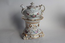 Tisanière porcelaine XIXe siècle (72851)