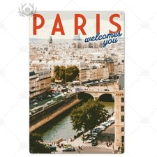 PLAQUE  DÉCORATIVE EN MÉTAL