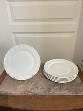 Ancienne 6x Assiette Plates /