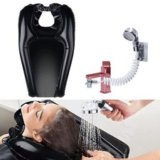 Lave-tête gonflable pour lavage des cheveux. Lave-tête portable avec douche. ...