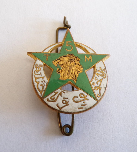 Insigne militaire - militaire, 5°