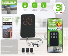 X Télécommande Universelle Wolulu AS-51608 Rolling Code 4 Canaux Gates Garage
