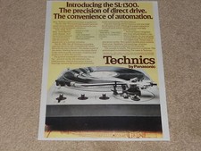 Technics SL-1300 Platine Ad