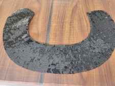 Ancien  col en tissu sequin