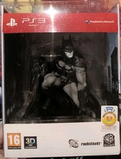 DC Batman Arkham City PS3 Collector Edition Limited avec Statue Complet avec Jeu