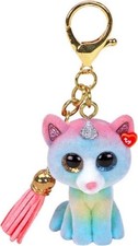 Gadget - Ty: Mini Boos - Heather (Peluche Con Clip 8 Cm) - Ty