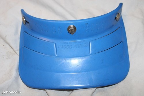 Visière bleue casque bmx old - bleue,