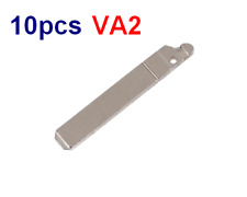 10 Lames Vierge VA2 sans Rainure Clé Citroen Peugeot 207 307 308 407 607 Partner