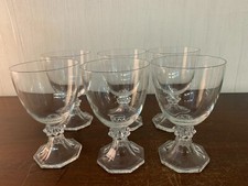 6 verres à eau en cristal d'arc ? (prix du lot)