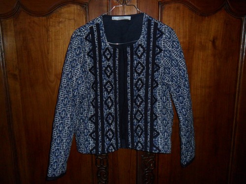 Vintage veste mango imprimé - veste, mango,imprimé