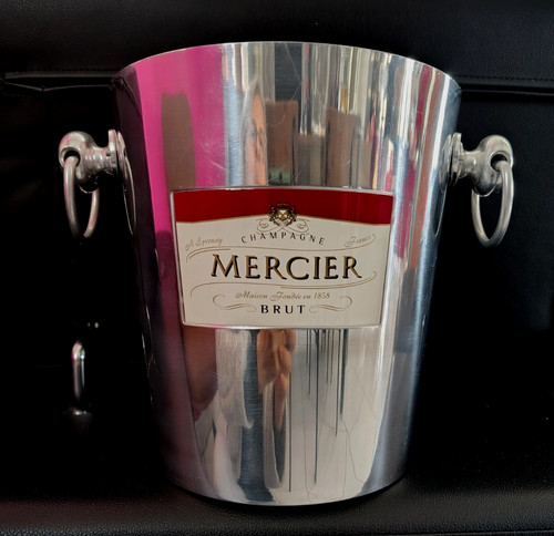 Seau champagne aluminium - champagne, en