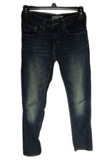 levi's skinny dark blue wash