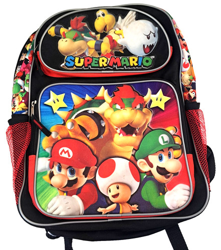 Super mario backpack 15x12 - super,