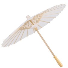 Parapluie en Papier Blanche