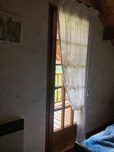 Rideau dentelle blanc - rideau,