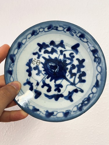 Plat porcelaine chinoise - porcelaine,